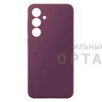 Чехол силикон COVER, бархатная подкладка в упаковке, Redmi Note 15 Pro 4G, фиолетовый