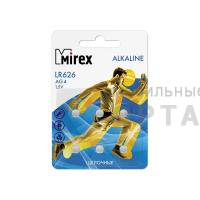 Элемент питания Mirex AG4 / LR626  1,5V  6 шт (6/216/648), ecopack Элемент питания Mirex AG4 / LR626  1,5V  6 шт (6/216/648), ecopack