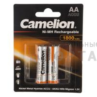 Аккумуляторная батарейка CAMELION R6 (1800 mAh) (2 бл)   (2/24/384)