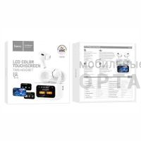 Наушники беспроводные внутриканальные Hoco Premium EW72 ANC c сенсорным экраном, белые