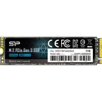 Жесткий диск SSD Silicon Power  256 GB  P34A60, PCIe 3x4, R/W - 2200/1600 MB/s, (M.2), 2280, TLC 3D NAND