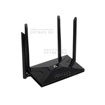Mesh-роутер NETIS NC65 гигабитный двухдиапазонный, AC1200, 5 ГГц и до 300 Мбит/с на частоте 2,4 ГГц,  IPTV (1/10)